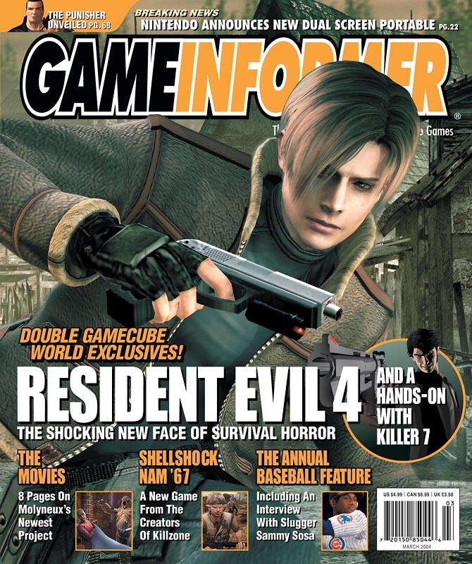 Game Informer [Issue 131] Resident Evil 4 Cover - Game Informer