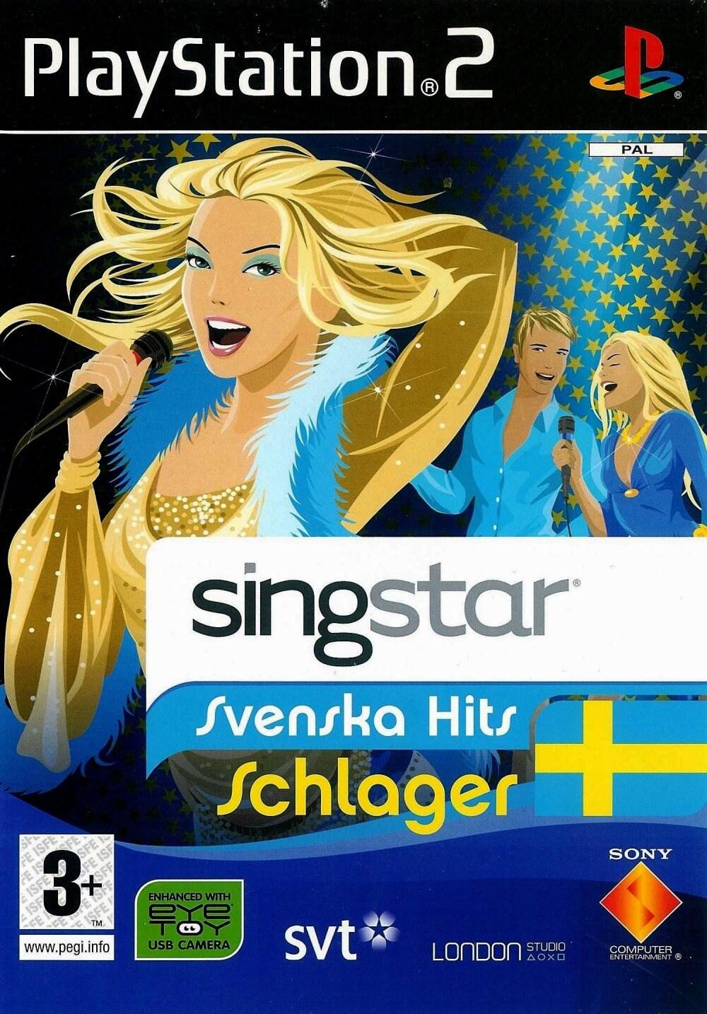 SingStar Svenska Hits Schlager - PAL Playstation 2 [Import]