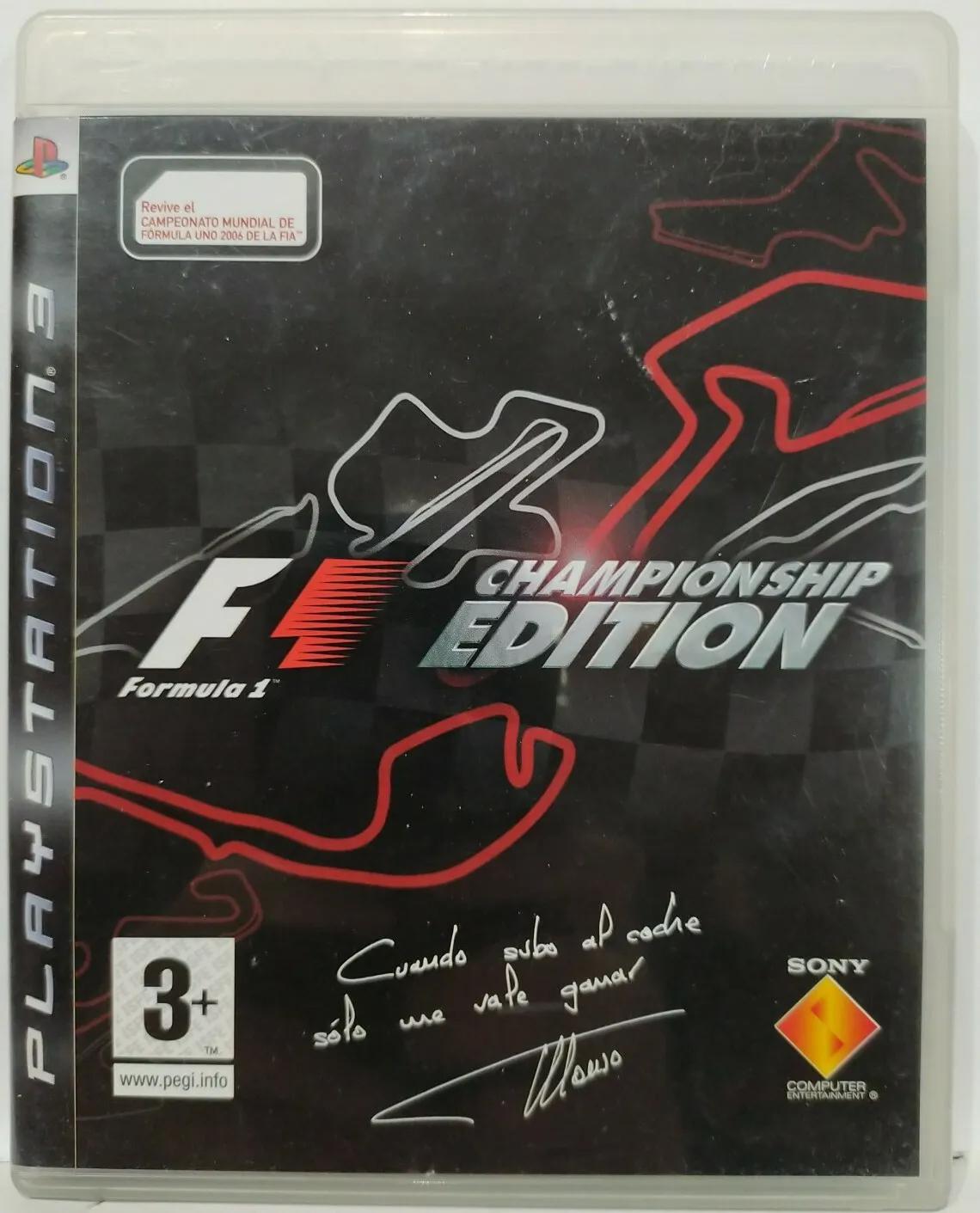 Formula One Championship Edition [Fernando Alonso Signature Edition] - PAL Playstation 3 [Import]