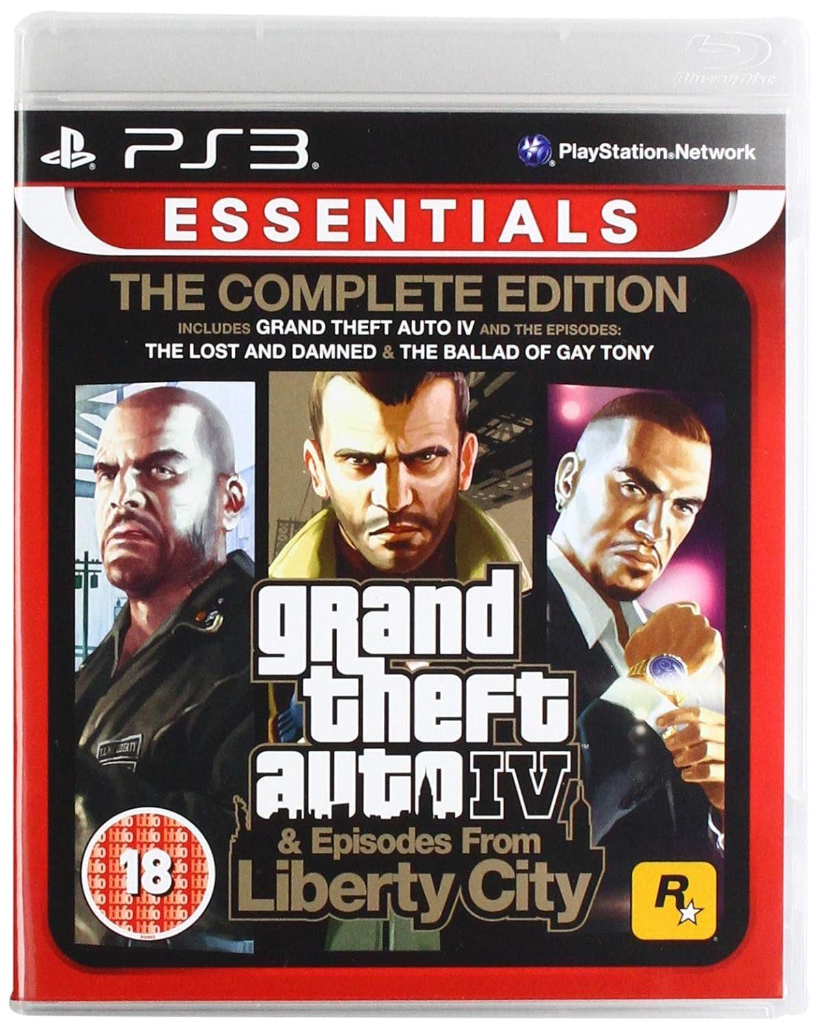 Grand Theft Auto IV [Complete Edition Essentials] - PAL Playstation 3 [Import]