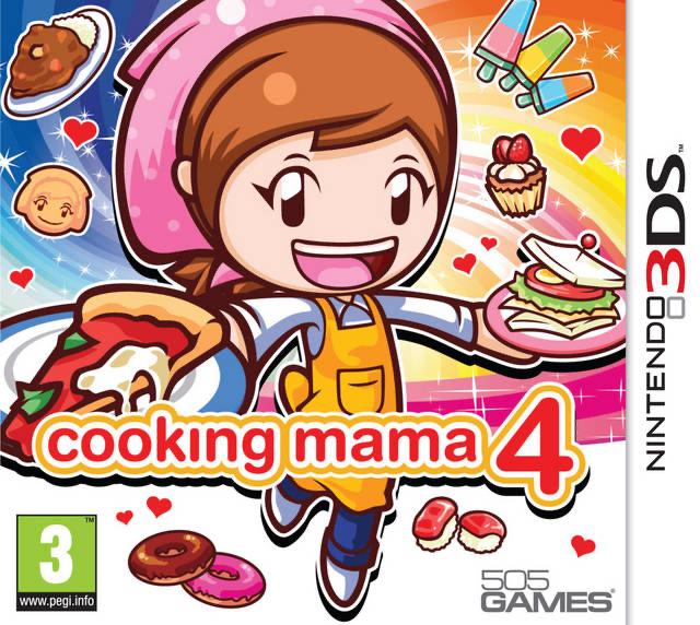 Cooking Mama 4 - PAL Nintendo 3DS [Import]