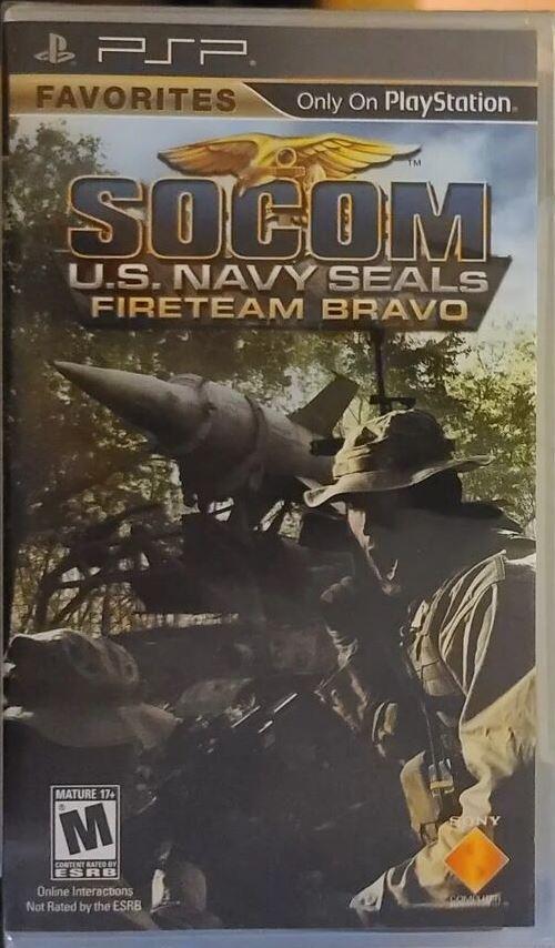 SOCOM US Navy Seals Fireteam Bravo [Favorites] - PSP