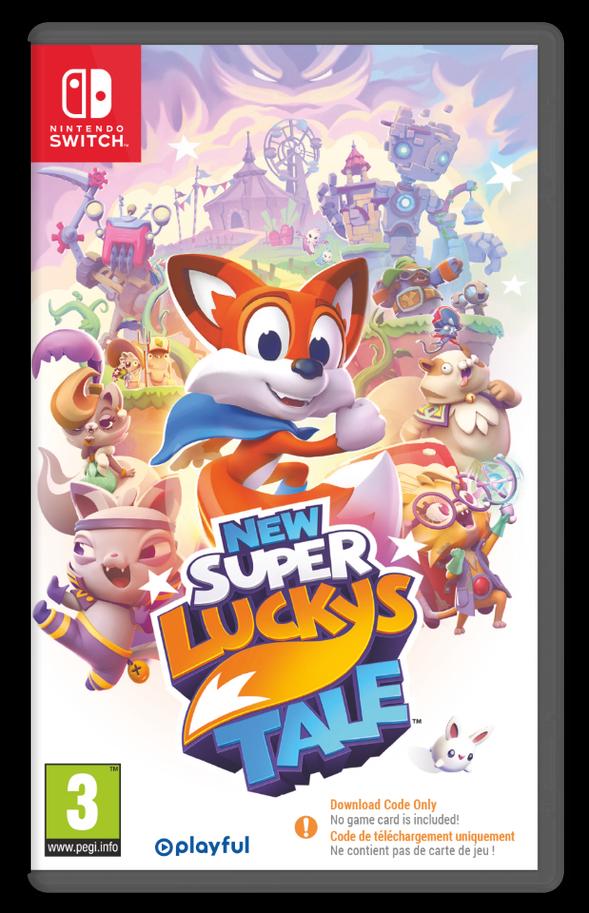 New Super Lucky's Tale [Code In Box] - PAL Nintendo Switch [Import]