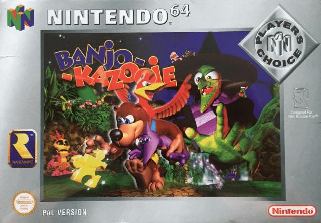 Banjo-Kazooie [Player's Choice] - PAL Nintendo 64 [Import]
