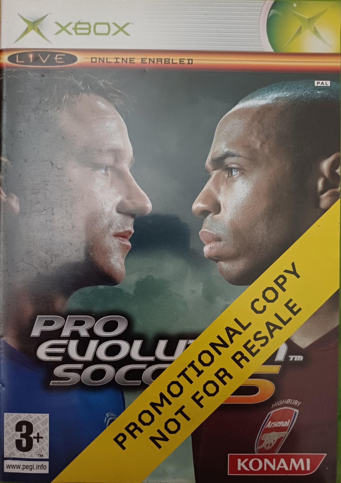 Pro Evolution Soccer 5 [Not For Resale] - PAL Xbox [Import]