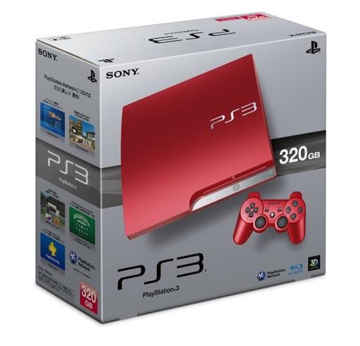 Playstation 3 Scarlet Red 320GB System - PAL Console [Import]