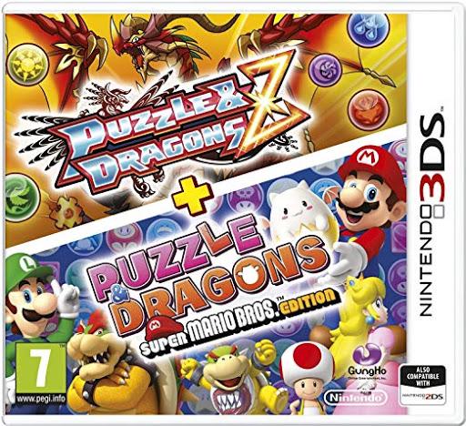 Puzzle & Dragons Z + Puzzle & Dragons: Super Mario Bros. Edition - PAL Nintendo 3DS [Import]