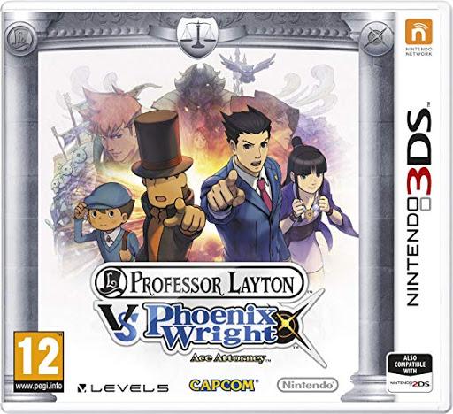 Professor Layton vs. Phoenix Wright: Ace Attorney - PAL Nintendo 3DS [Import]