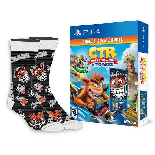 Crash Team Racing: Nitro Fueled [Sock Bundle] - PlayStation 4