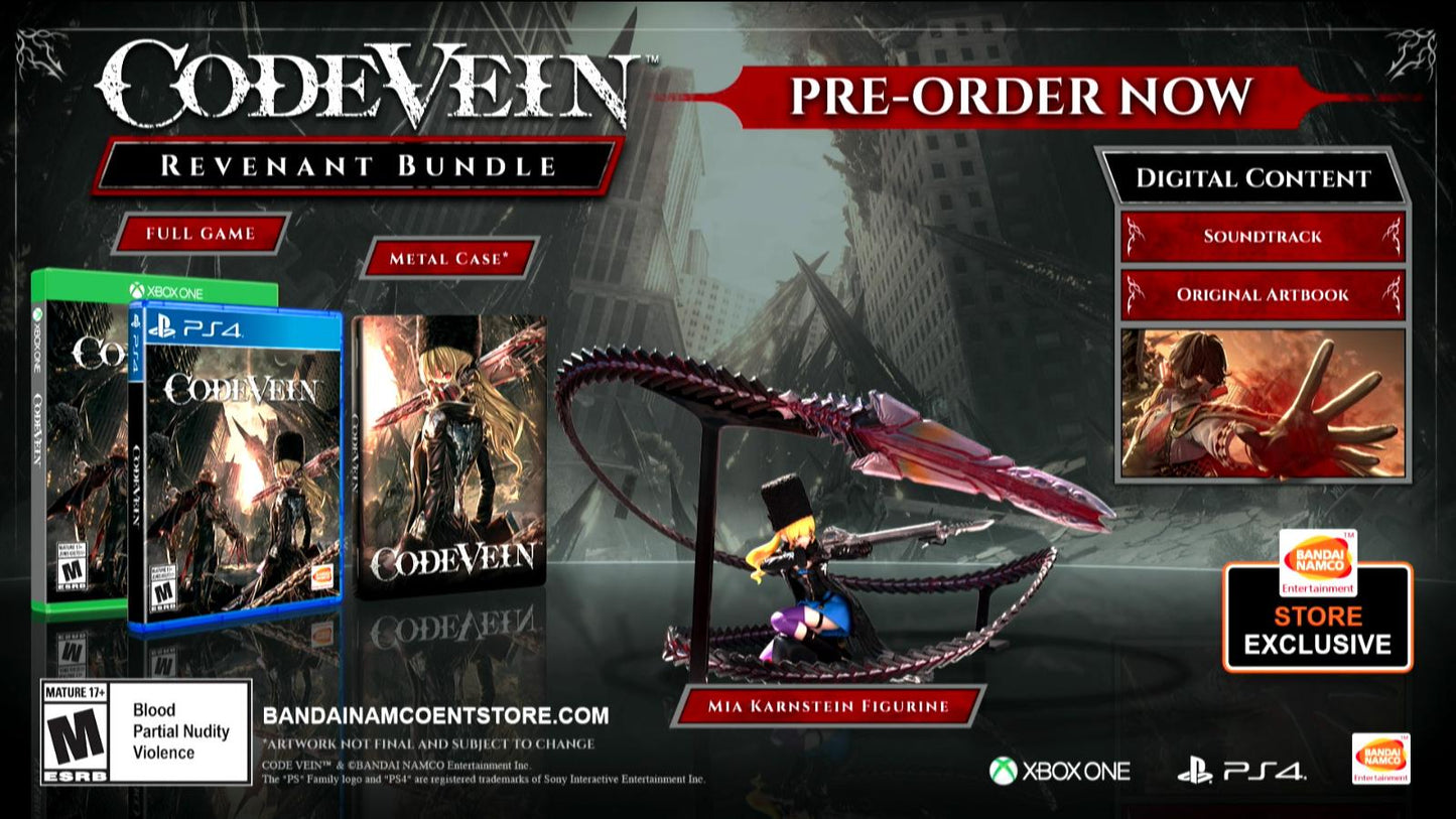Code Vein [Revenant Bundle] - PlayStation 4