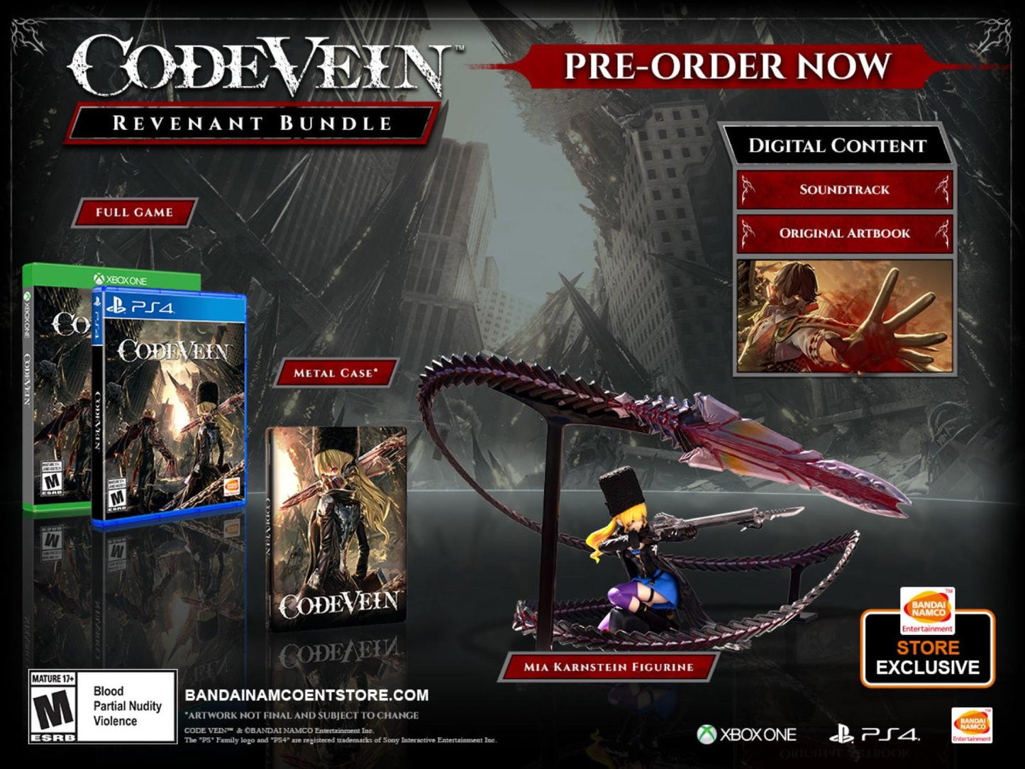 Code Vein [Revenant Bundle] - Xbox One