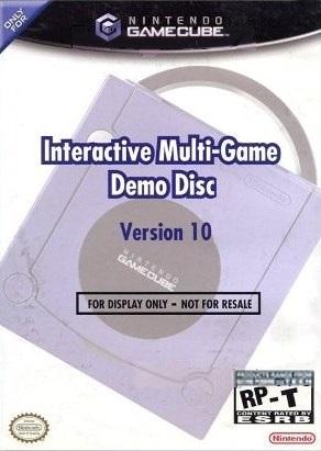 Interactive Multi-Game Demo Disc Version 10 - GameCube