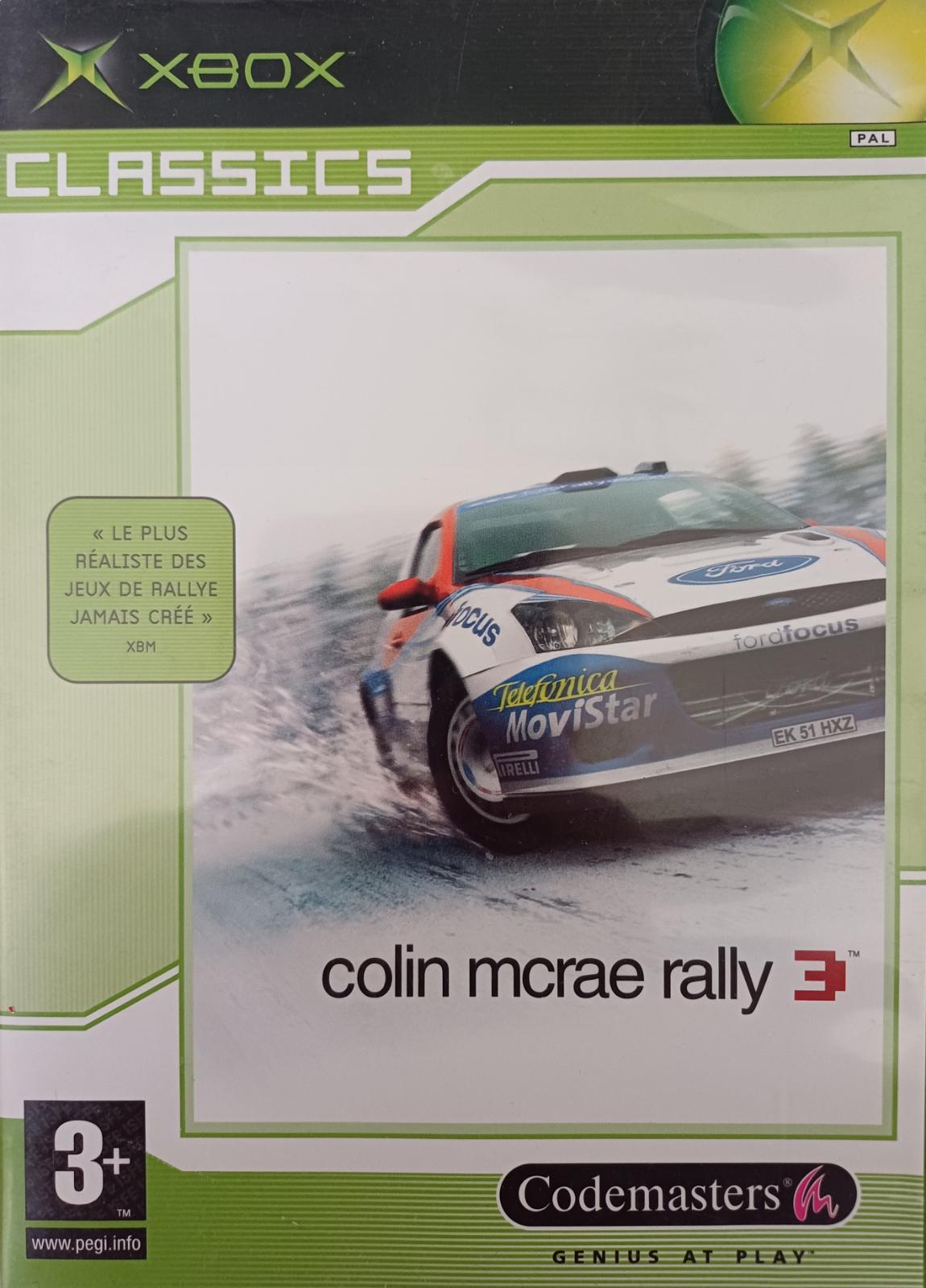 Colin McRae Rally 3 [Classics] - PAL Xbox [Import]