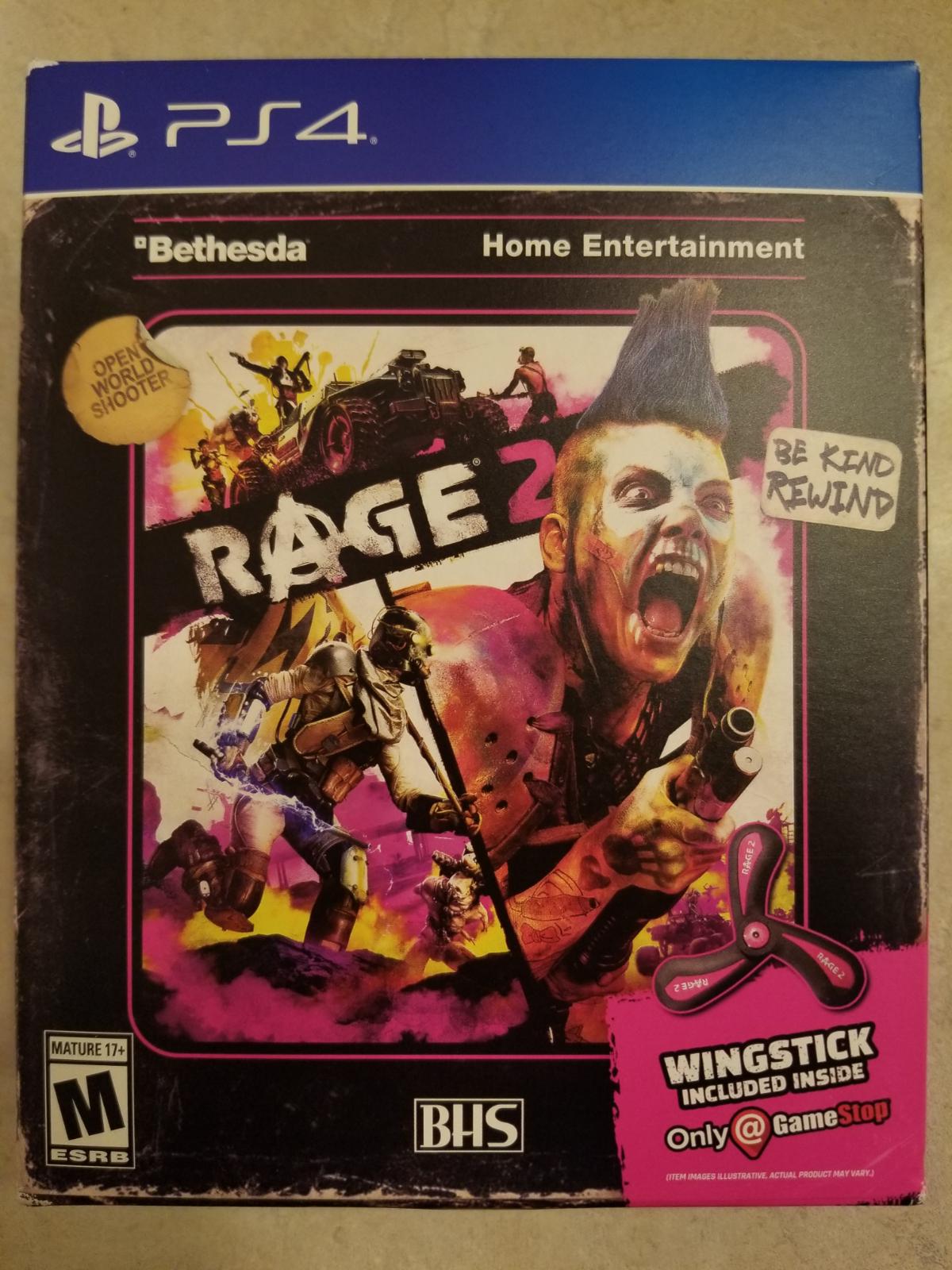 Rage 2 [Gamestop Wingstick Edition] - PlayStation 4