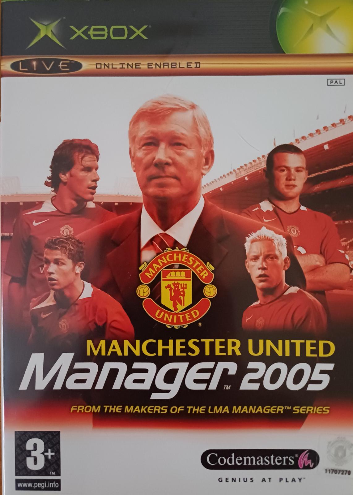 Manchester United Manager 2005 - PAL Xbox [Import]