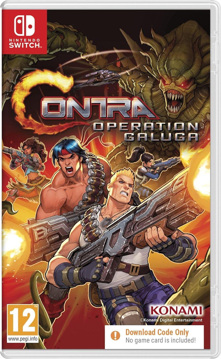 Contra: Operation Galuga [Code In Box] - PAL Nintendo Switch [Import]