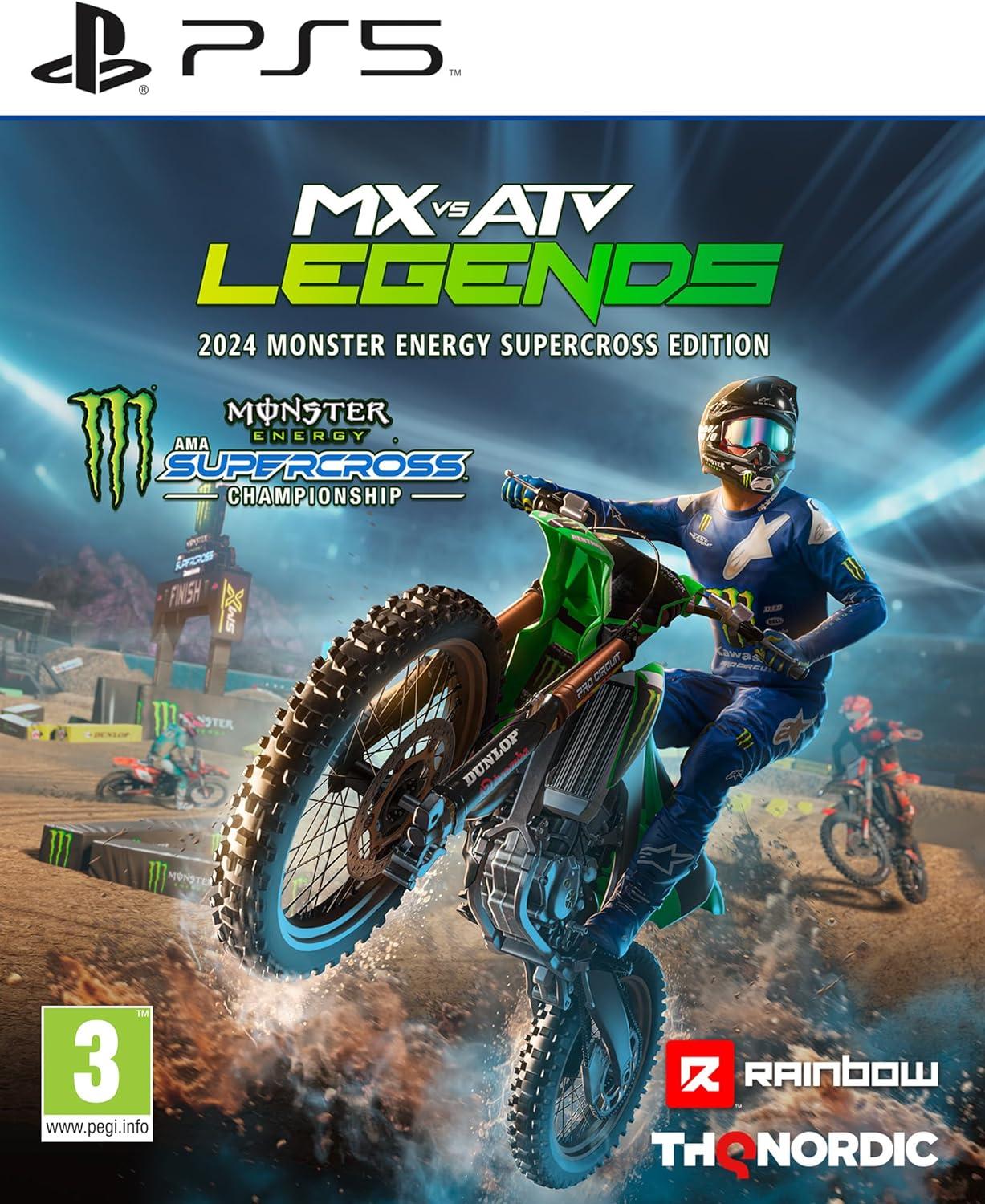 MX Vs ATV Legends [2024 Monster Energy Supercross Edition] - PAL Playstation 5 [Import]
