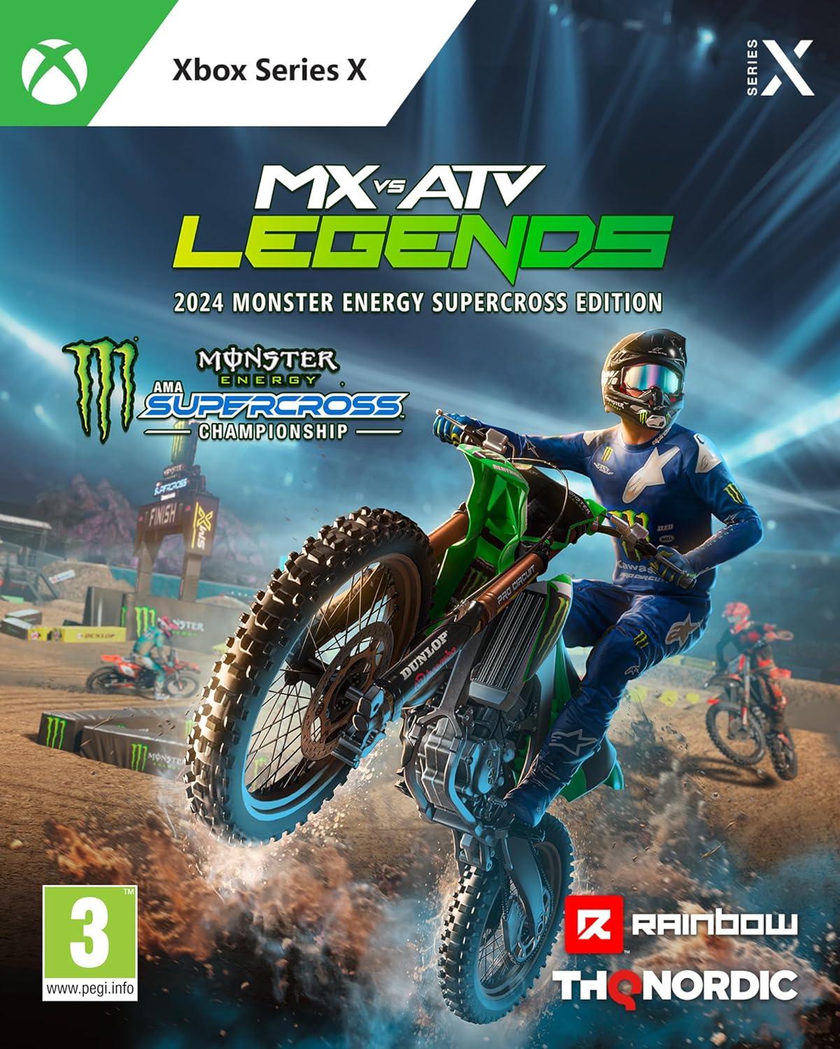 MX Vs ATV Legends [2024 Monster Energy Supercross Edition] - PAL Xbox Series X [Import]