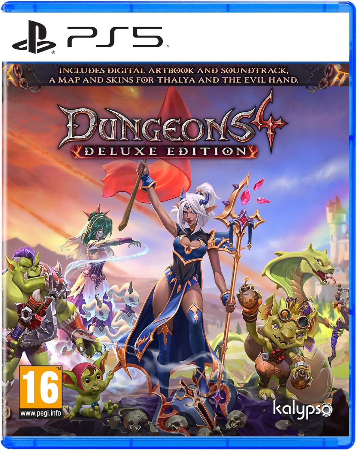 Dungeons 4 [Deluxe Edition] - PAL Playstation 5 [Import]