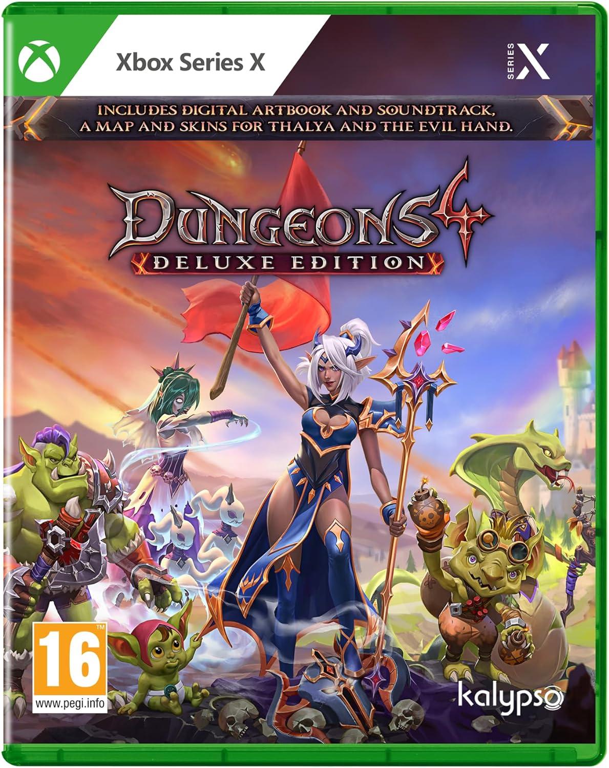 Dungeons 4 [Deluxe Edition] - PAL Xbox Series X [Import]
