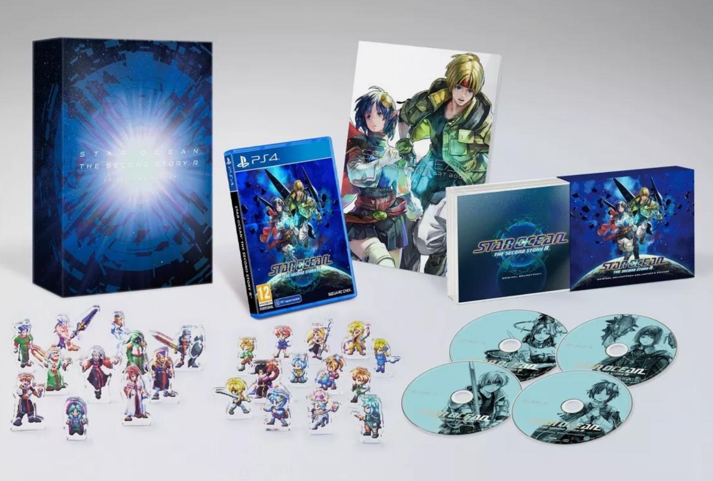 Star Ocean: The Second Story R [Collector's Edition] - PAL Playstation 4 [Import]