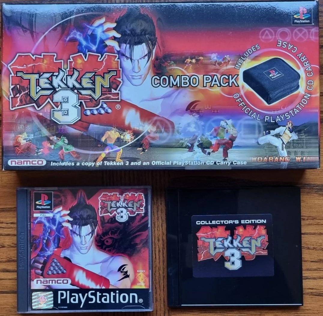 Tekken 3 [Combo Pack] - PAL Playstation [Import]
