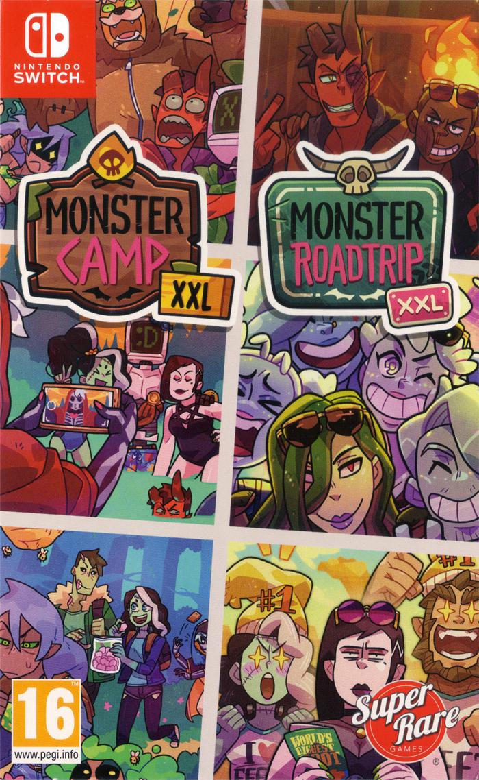Monster Camp XXL And Monster Roadtrip XXL Double Pack - PAL Nintendo Switch [Import]