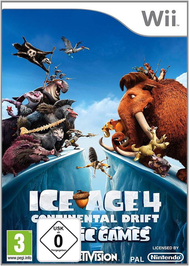 Ice Age 4: Continental Drift - PAL Wii [Import]