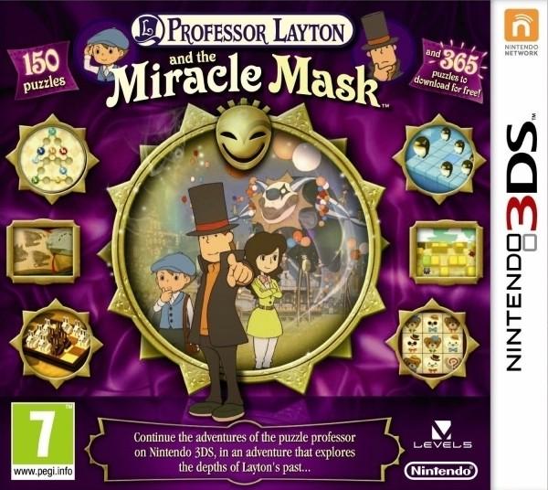 Professor Layton and the Miracle Mask - PAL Nintendo 3DS [Import]