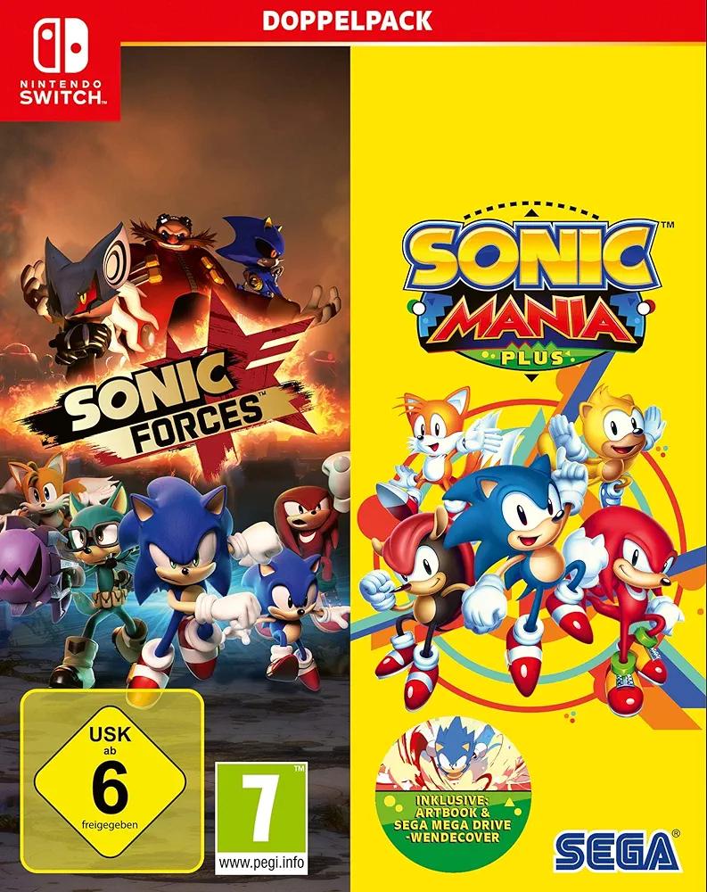 Sonic Mania Plus And Sonic Forces Double Pack - PAL Nintendo Switch [Import]
