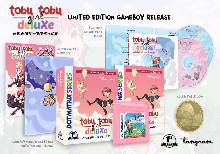 Tobu Tobu Girl Deluxe [Limited Edition] - Game Boy