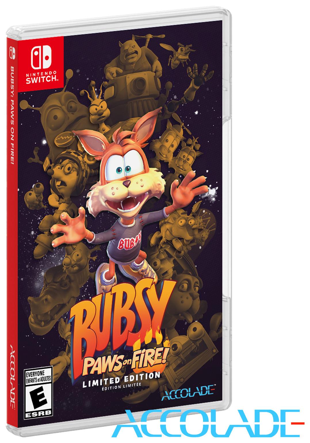 Bubsy Paws On Fire [Limited Run] - Nintendo Switch