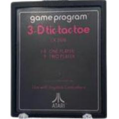 3D Tic Tac Toe [Text Label] - Atari 2600