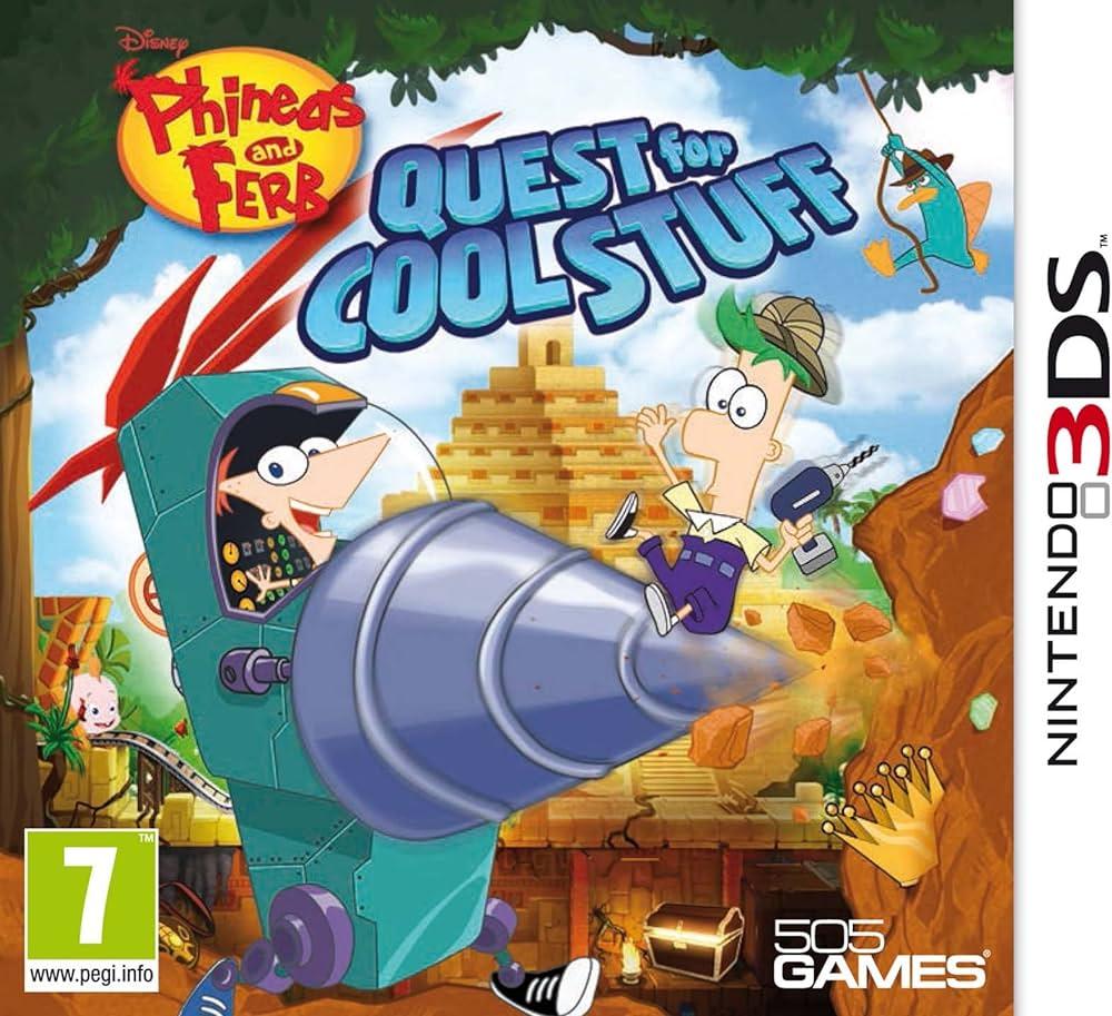 Phineas & Ferb: Quest For Cool Stuff - PAL Nintendo 3DS [Import]