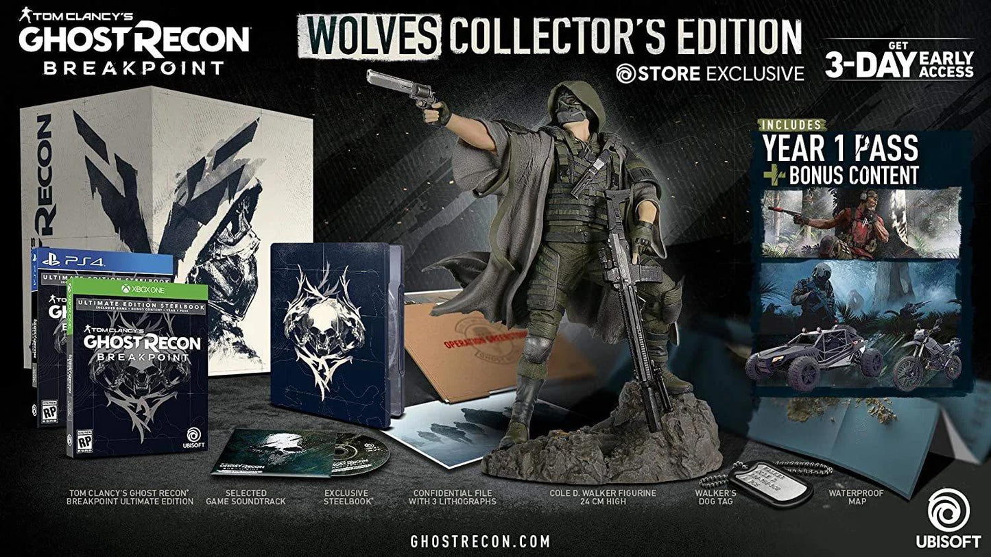 Ghost Recon: Breakpoint [Wolves Collector's Edition] - PAL Playstation 4 [Import]