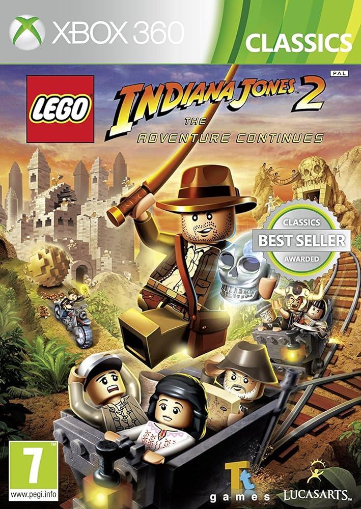 LEGO Indiana Jones 2: The Adventure Continues [Classics] - PAL Xbox 360 [Import]
