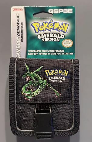Pokemon Emerald SP Carrying Case - Game Boy Advance