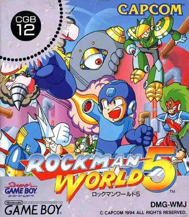 Rockman World 5 - JP Game Boy [Import]