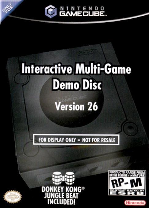 Interactive Multi-Game Demo Disc Version 26 - GameCube