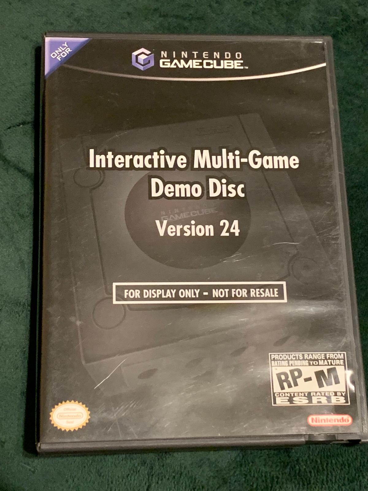 Interactive Multi-Game Demo Disc Version 24 - GameCube