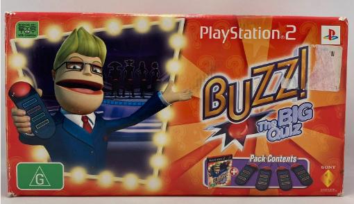 Buzz The Big Quiz [Bundle] - PAL Playstation 2 [Import]