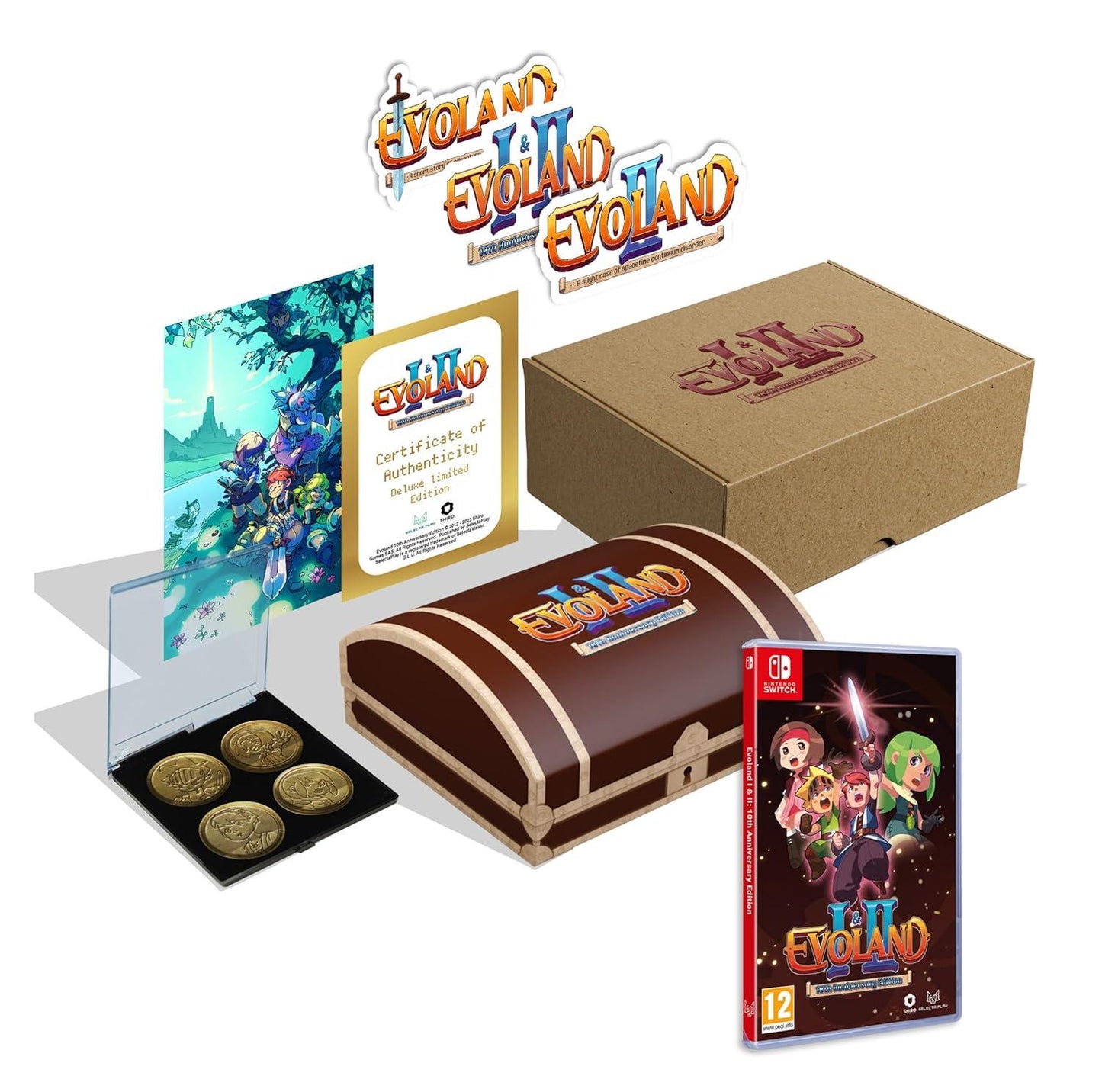 Evoland [10th Anniversary Edition] - PAL Nintendo Switch [Import]
