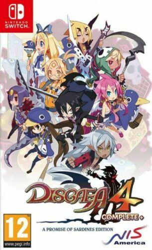 Disgaea 4 Complete+ - PAL Nintendo Switch [Import]