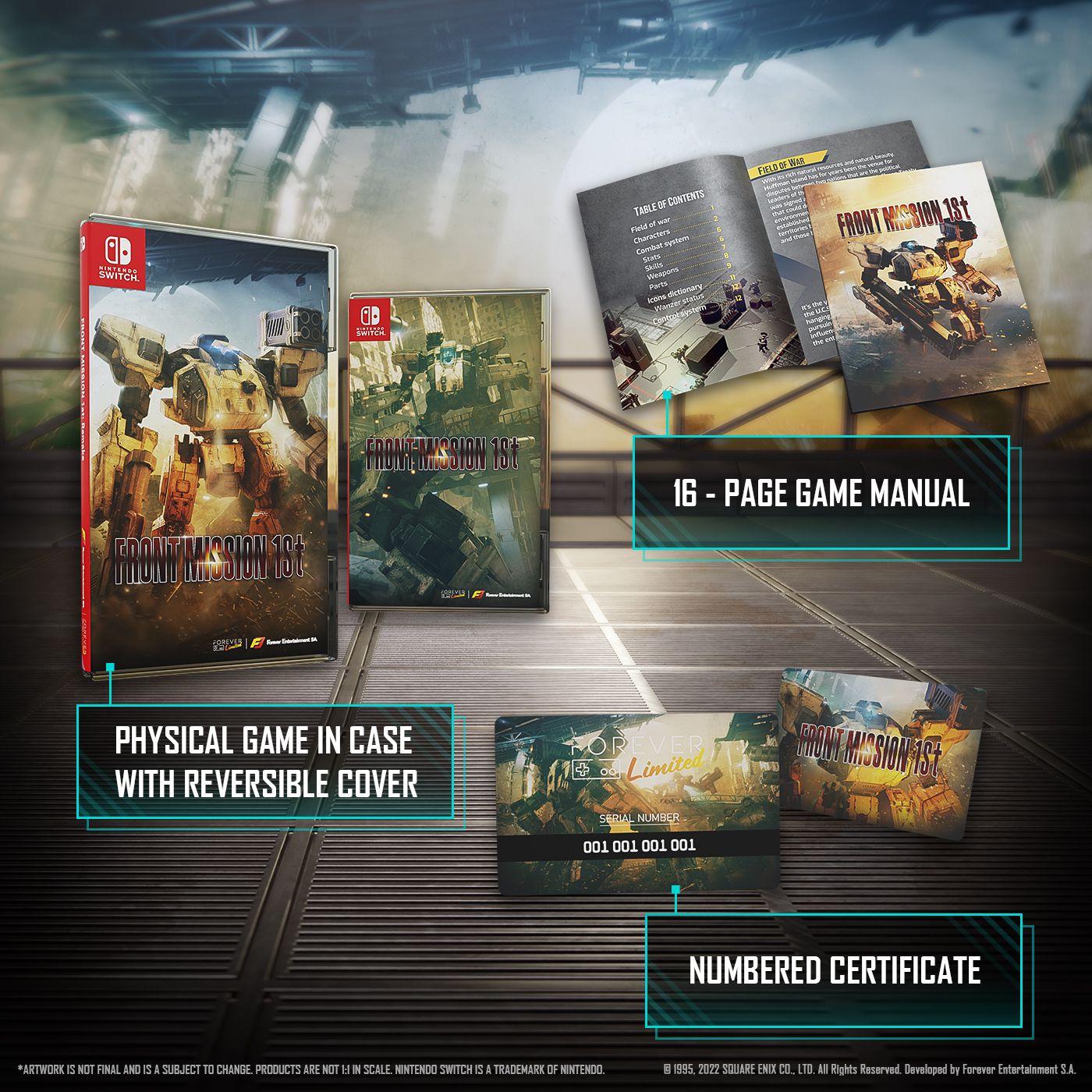 Front Mission 1st: Remake - PAL Nintendo Switch [Import]