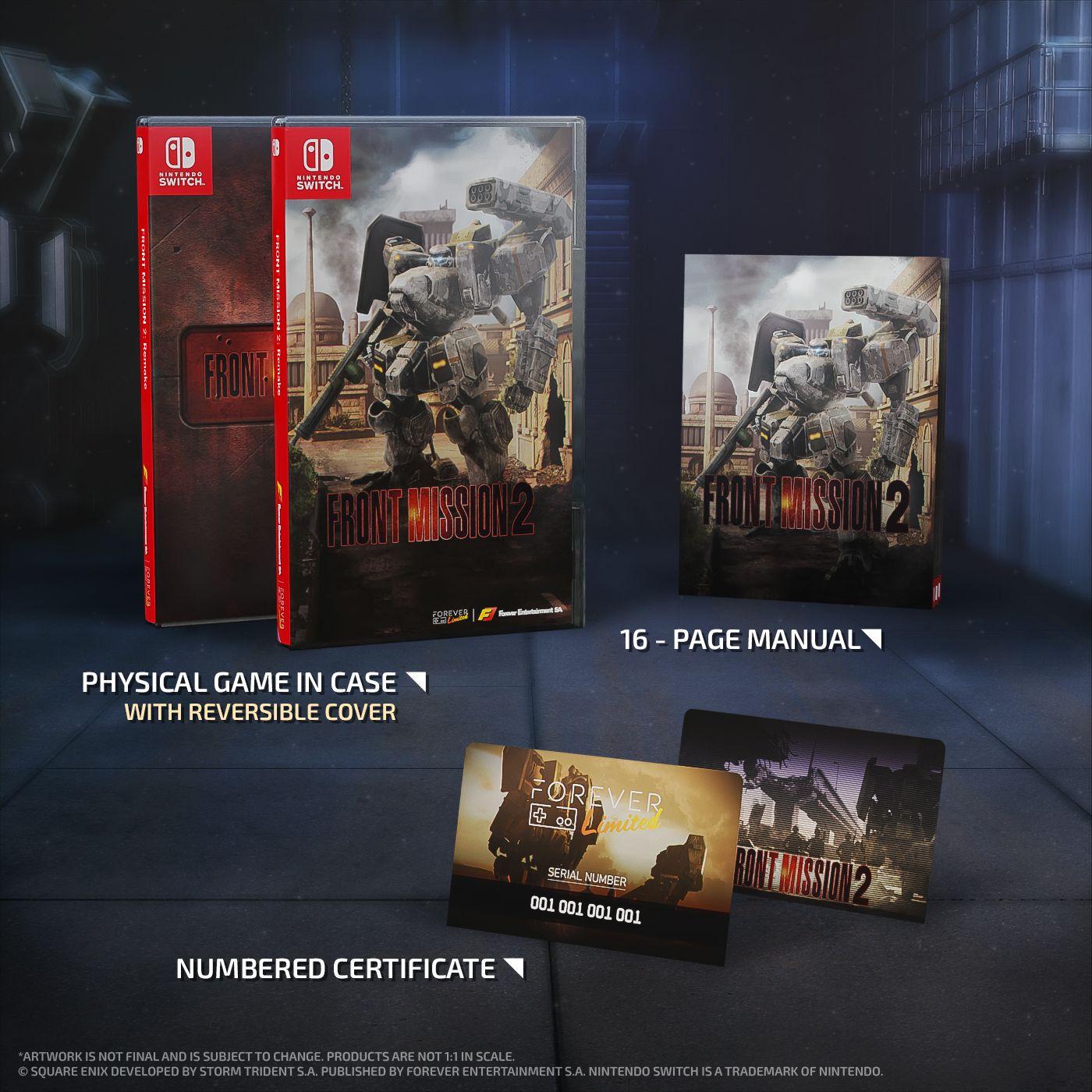 Front Mission 2: Remake - PAL Nintendo Switch [Import]
