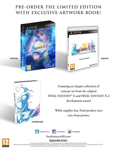 Final Fantasy X X-2 HD Remaster [Limited Edition] - PAL Playstation 3 [Import]