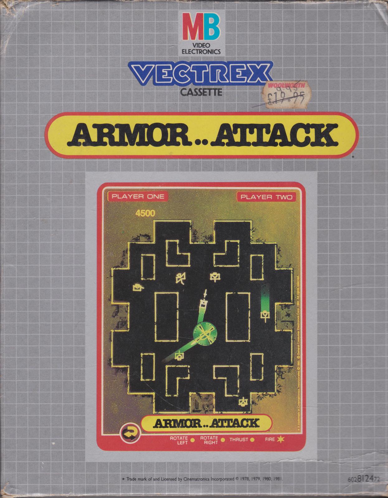 Armor Attack - PAL Vectrex [Import]