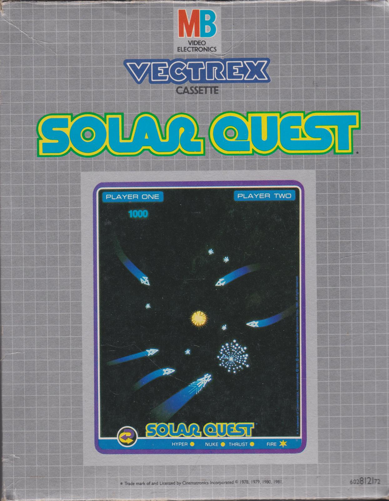 Solar Quest - PAL Vectrex [Import]