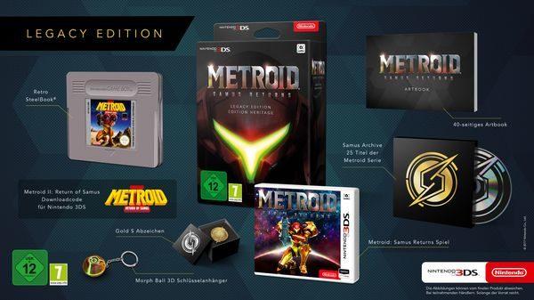 Metroid Samus Returns [Legacy Edition] - PAL Nintendo 3DS [Import]