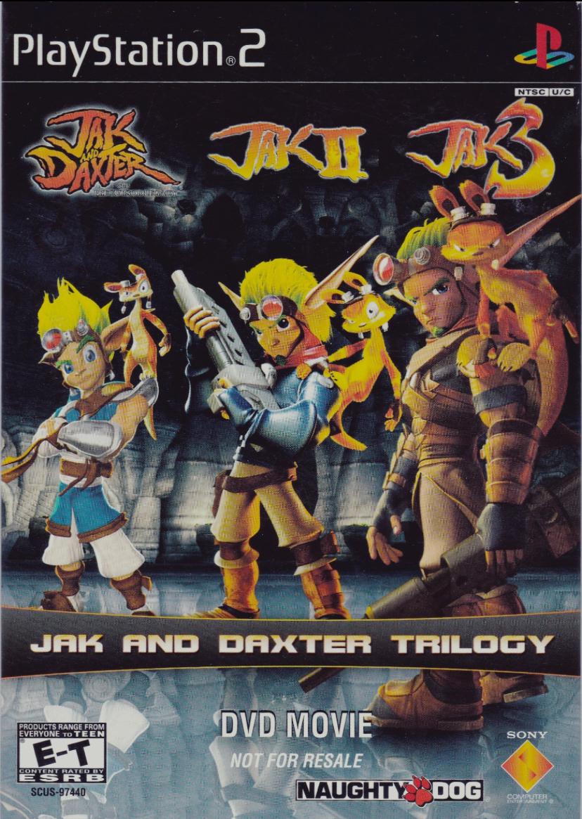 Jak And Daxter Complete Trilogy Movie DVD - PlayStation 2